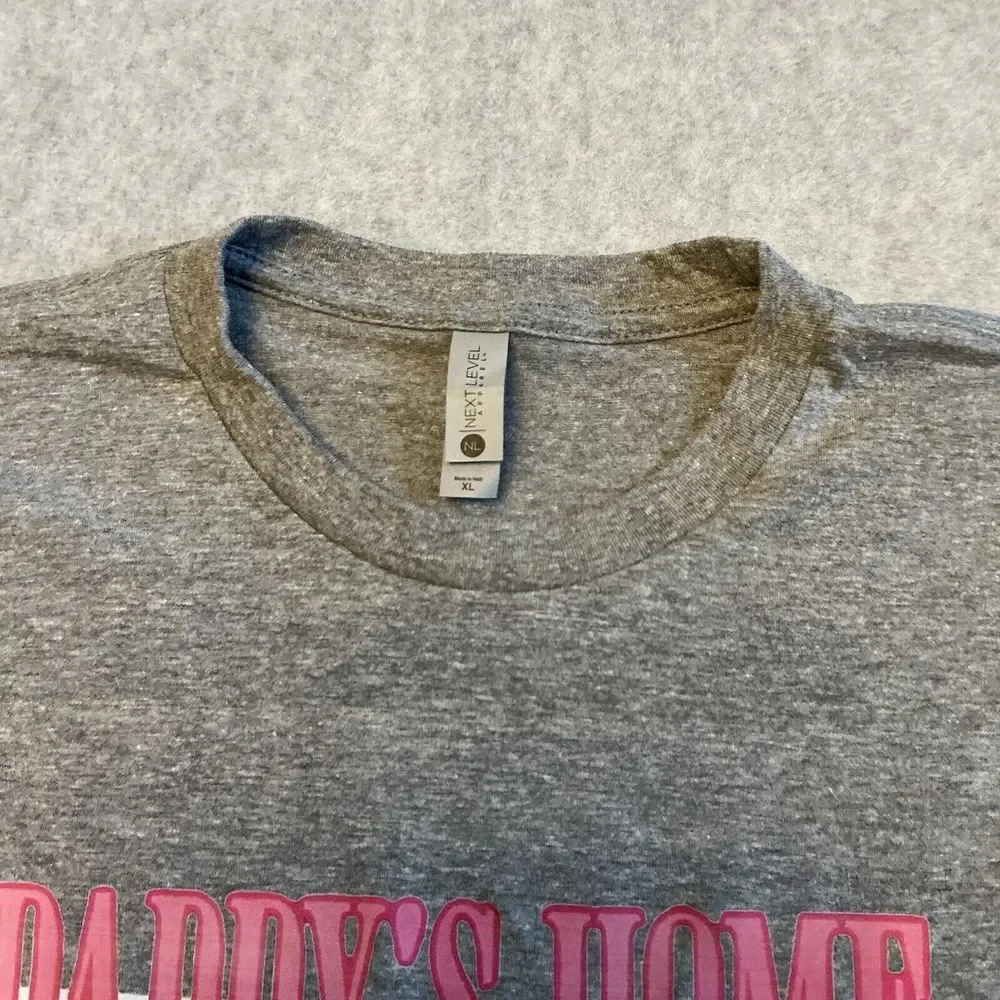 Trump‎ 2024 Take America Back Daddy's Home Trump Grey T-Shirt